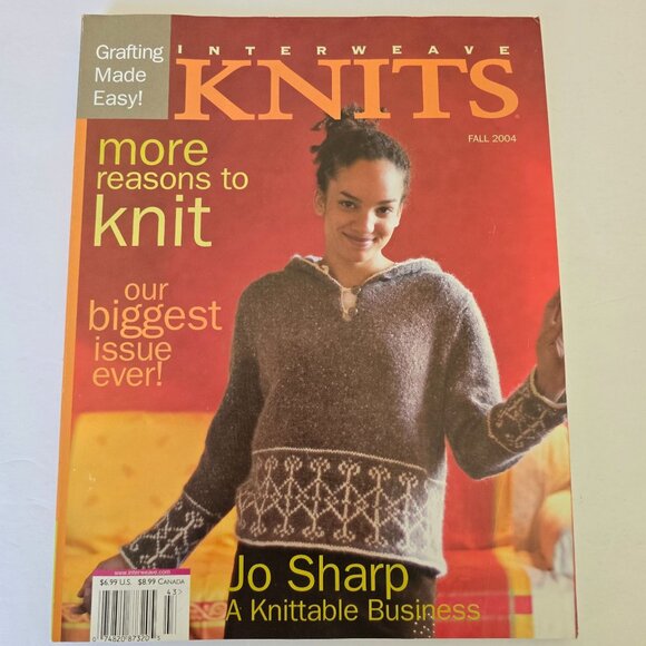 Interweave Knits Magazine Fall 2004 Featuring Classic & Modern Knitting Patterns - Picture 16 of 16